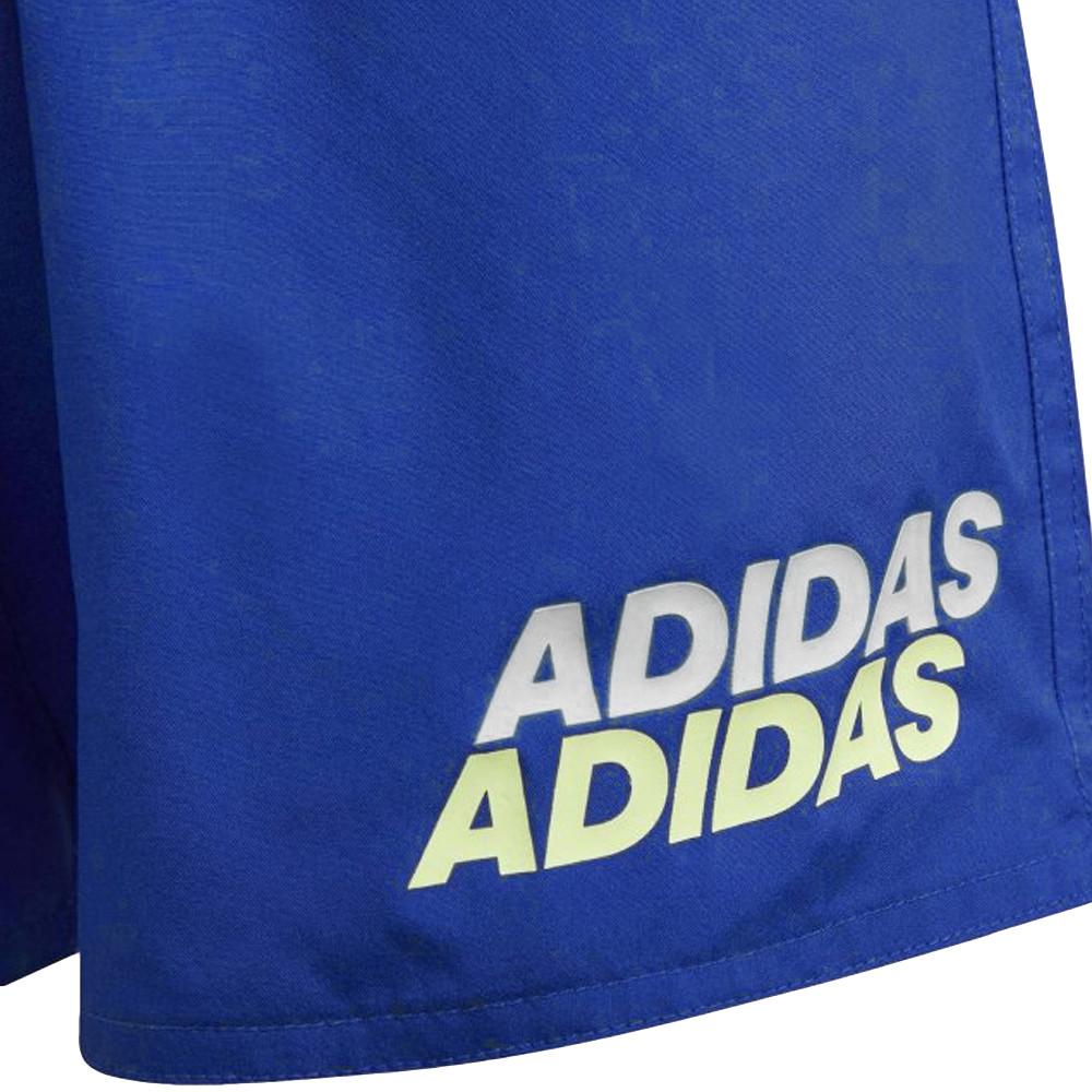 Short de bain Bleu Enfant Adidas Lin vue 2