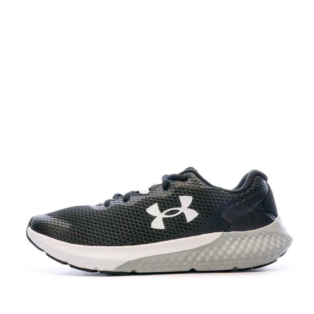Chaussures de Running Noir/Blanc Homme Under Armour Charged Rogue 3 pas cher
