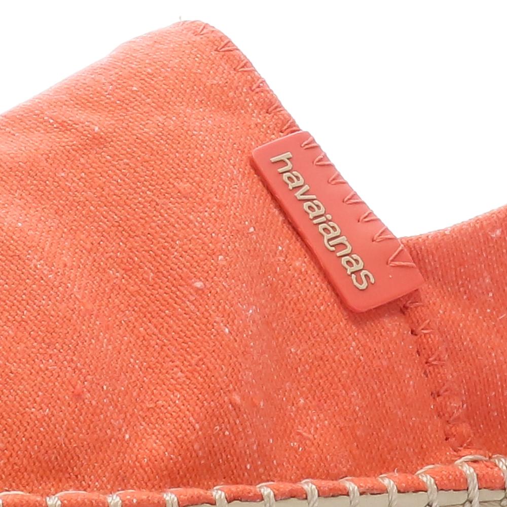 Espadrilles Rouge/Orange Mixtes Havaianas Espadrille Eco vue 7