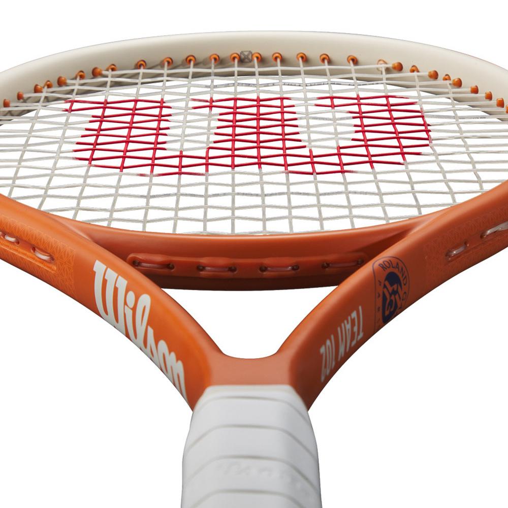 Raquette de Tennis Orange/Blanc Homme Wilson Roland Garros vue 2