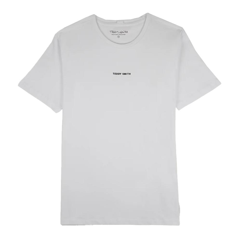 T-shirt Blanc Homme Teddy Smith Soy pas cher