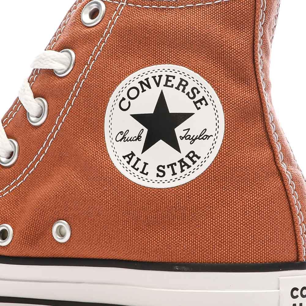 Baskets Orange Converse Homme Chuck Taylor All Star In A Nutshell vue 7