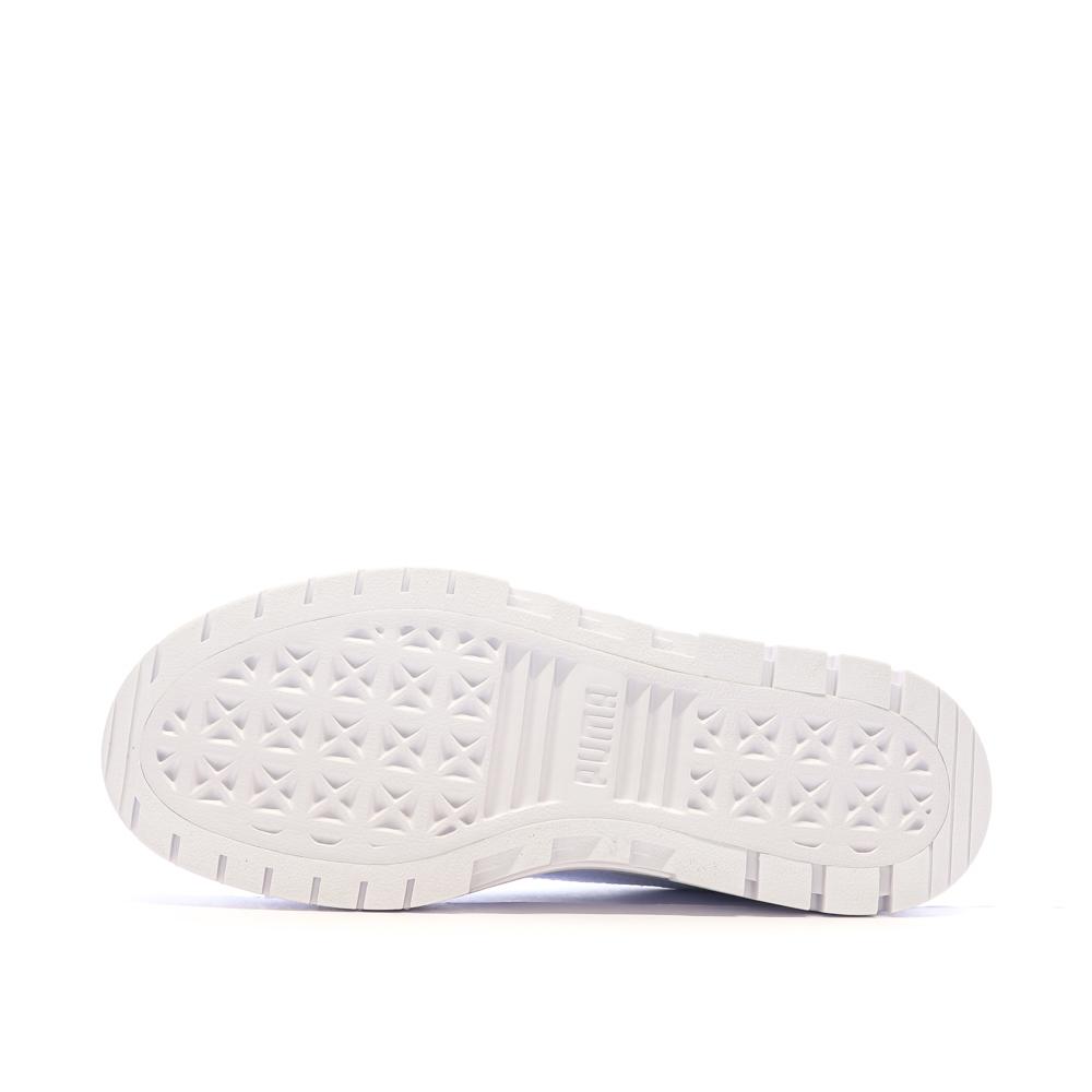 Baskets Blanc Femme Puma Mayze Wedge vue 5