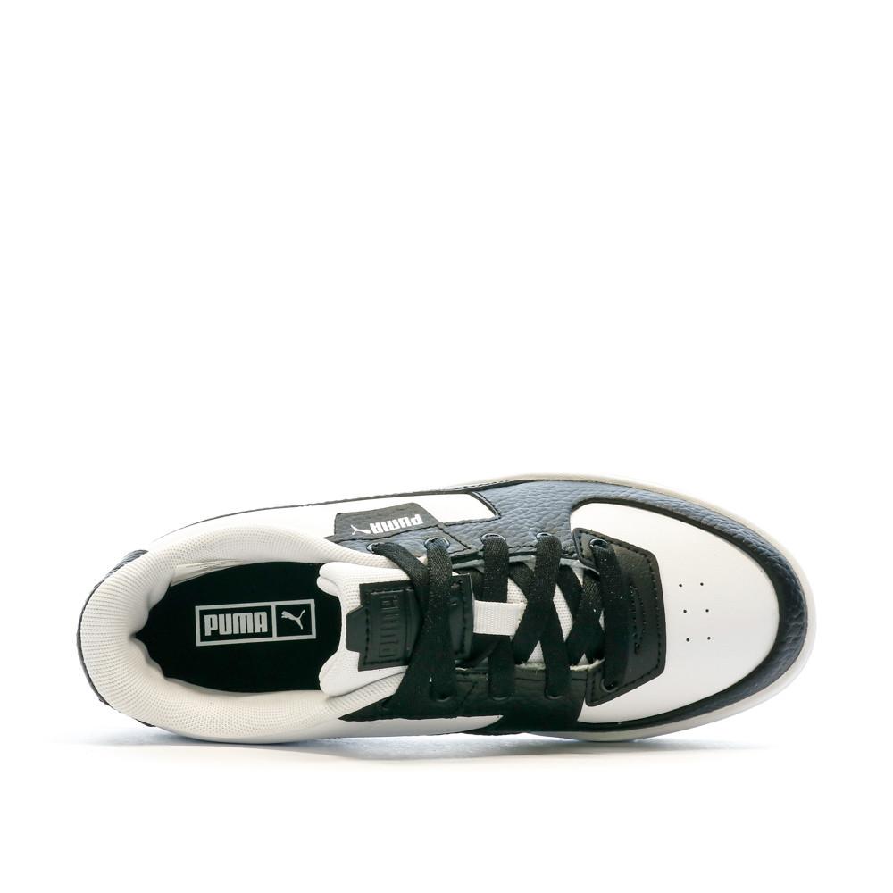 Baskets Blanches/Noires/Grises Garçon Puma Cali Dream vue 4