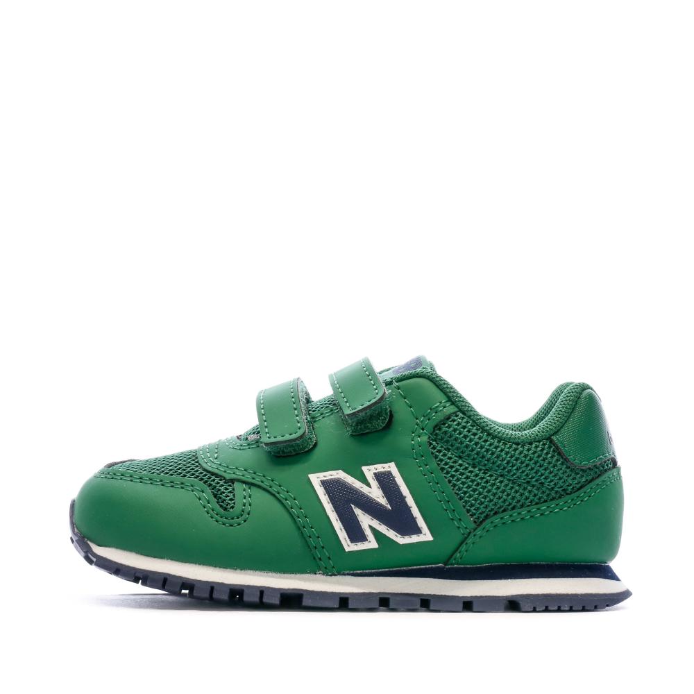 Baskets Vertes Bébé/Garçon New Balance 500 pas cher