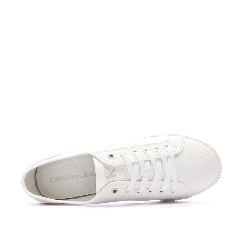 Baskets Blanches Homme Calvin Klein Jeans Ess Vulc Low vue 4