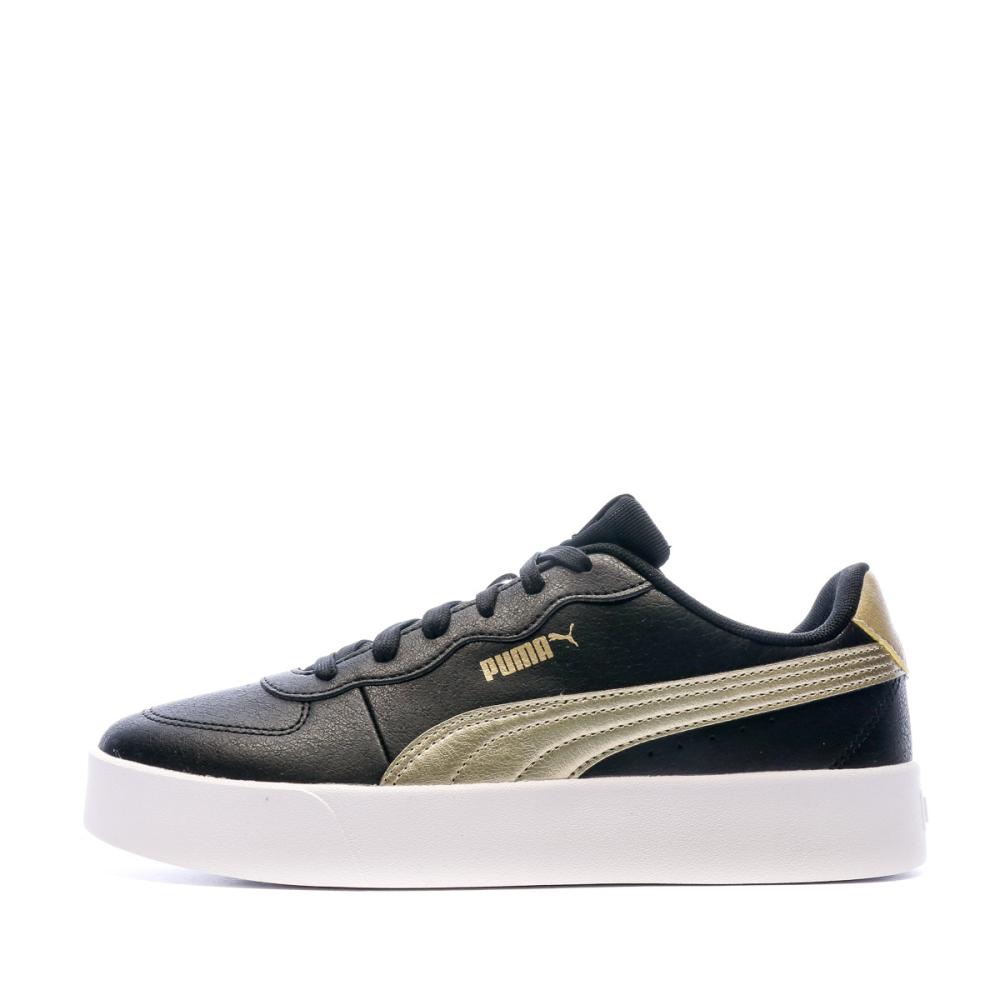 Baskets Noir Femme Puma Skye Clean Metallic Fs pas cher