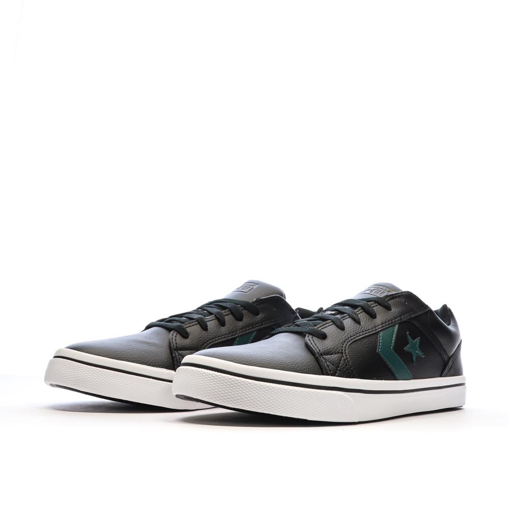 Baskets Noires Homme Converse El Distrito vue 6