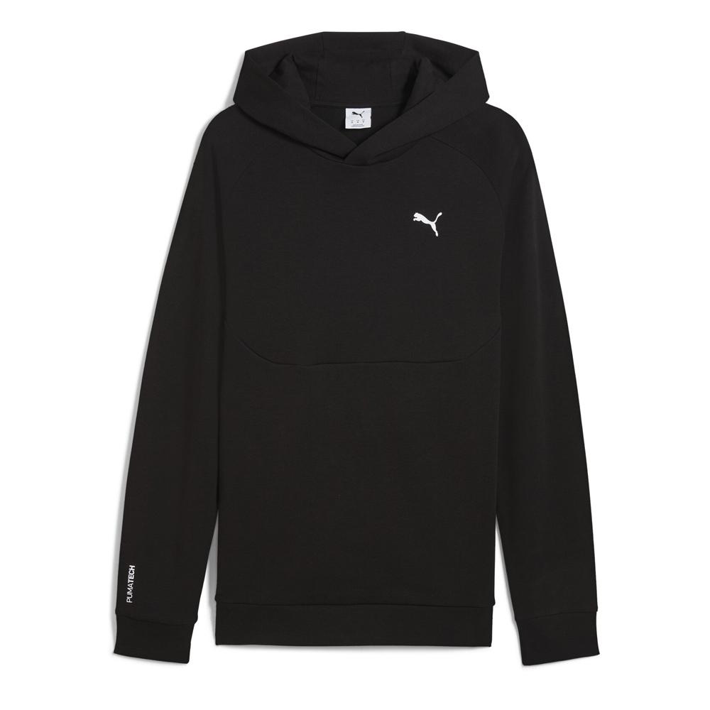 Sweat Noir Homme Puma Pumatech Hoodie Dk pas cher