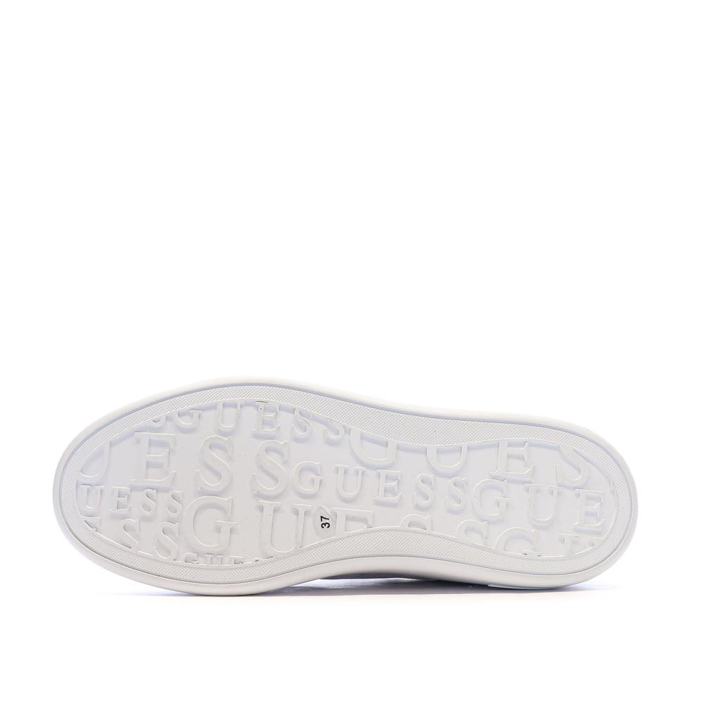 Baskets Blanc/Noir Femme Guess FLJRONFAL12 vue 5