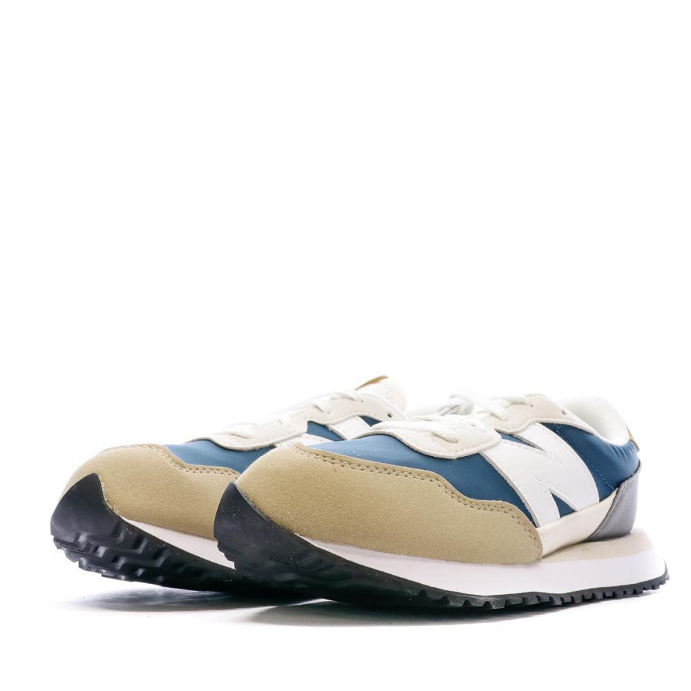 GS237 Baskets Bleu Canard/Marron Femme New Balance vue 6