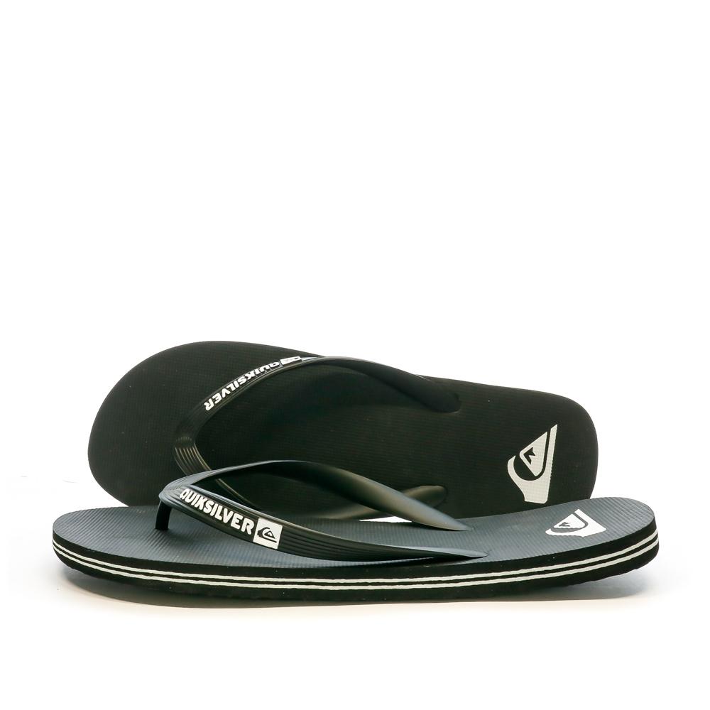 Tongs Noir Homme Quiksilver Molokai pas cher