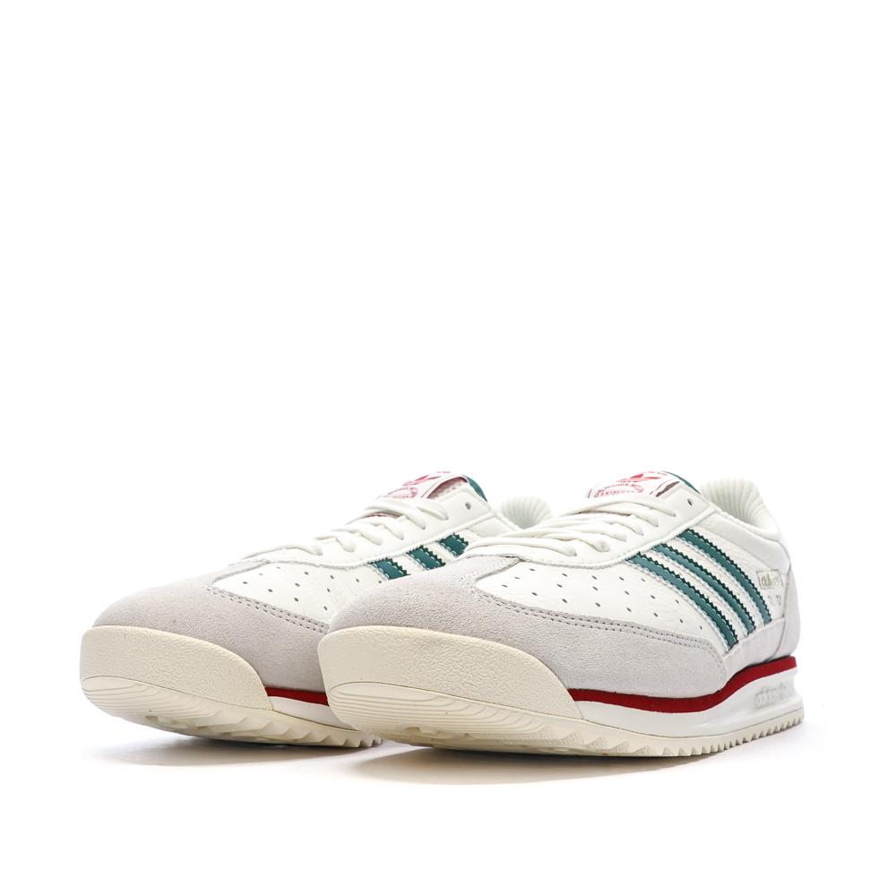 Grüne/weiße/bordeauxrote Herren-Sneaker Adidas SL 72 Ansicht 6