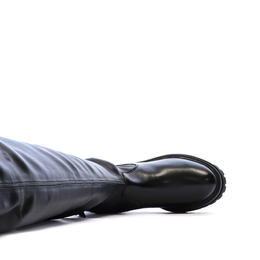 Bottes Cuissarde Noir Femme Geox Iridea vue 4