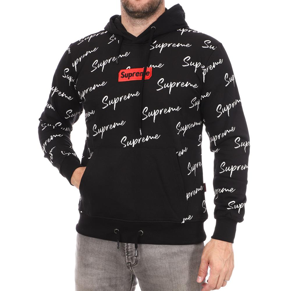 Sweat Noir Homme Supreme Grip Somuch pas cher