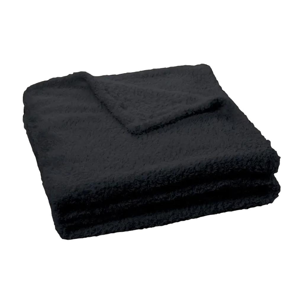 Plaid Noir Today Plaid Xl Moelleux 130x180 pas cher