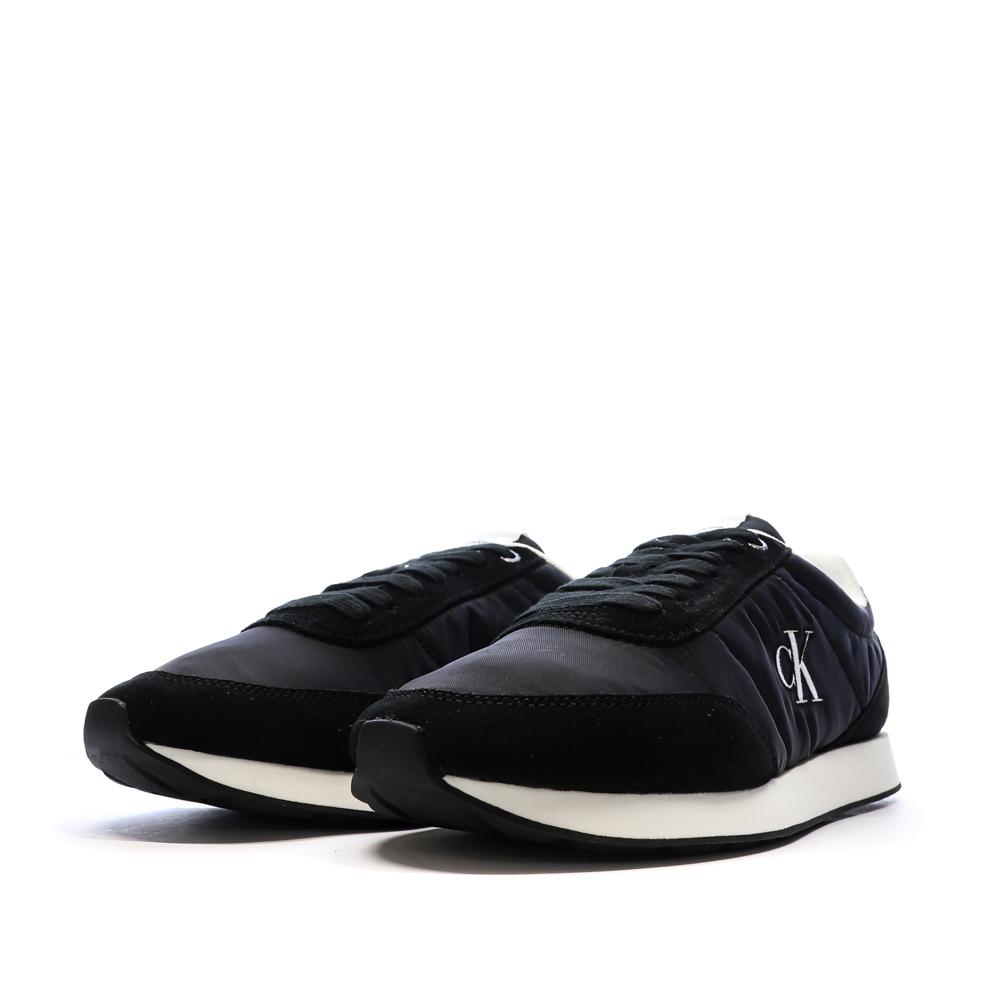Baskets Noires Homme Calvin Klein Jeans Retros vue 6