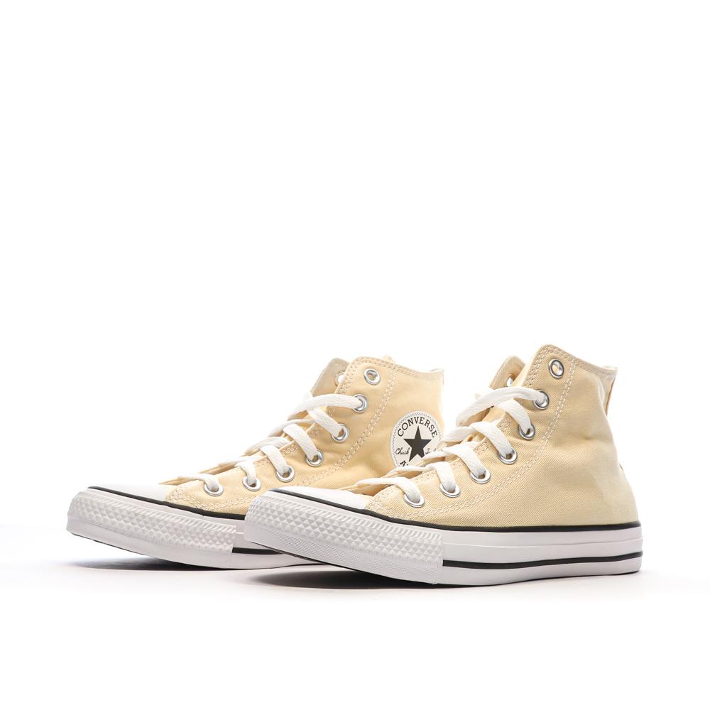 Baskets Jaunes Mixte Converse Chuck Taylor All Star vue 6
