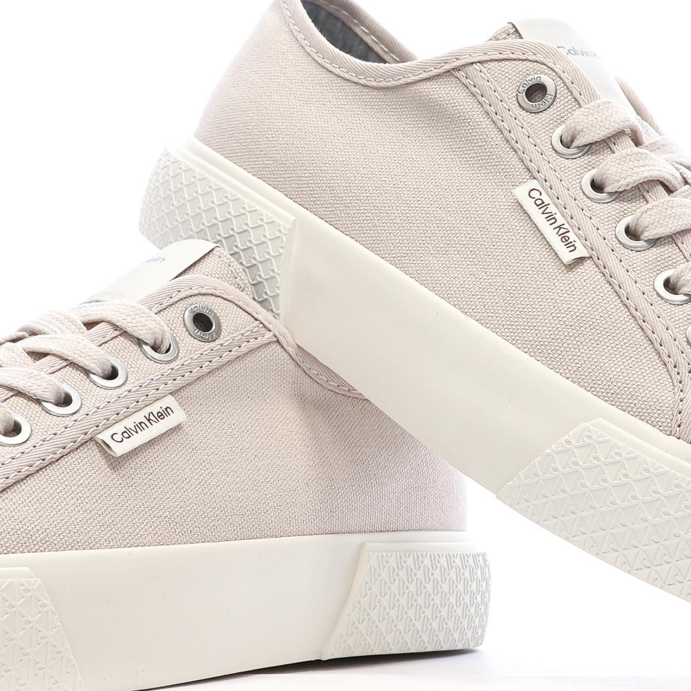 Baskets Rose Femme Calvin Klein Jeans Low Lace vue 7