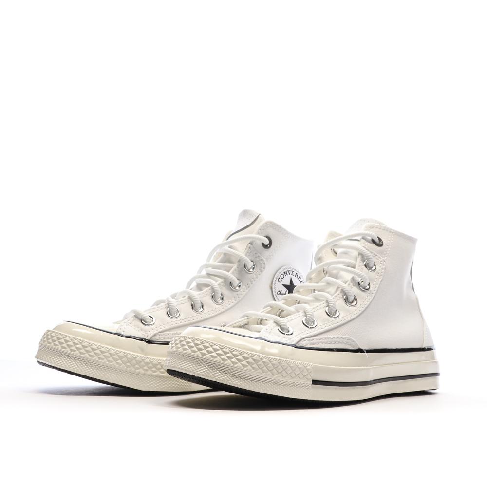Baskets Blanches Mixte Converse Chuck 70 Court vue 6