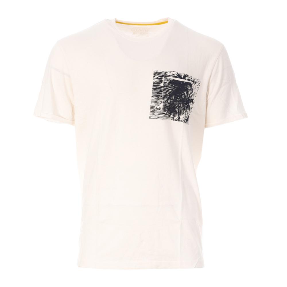 T-shirt Blanc Homme Oxbow Timon pas cher