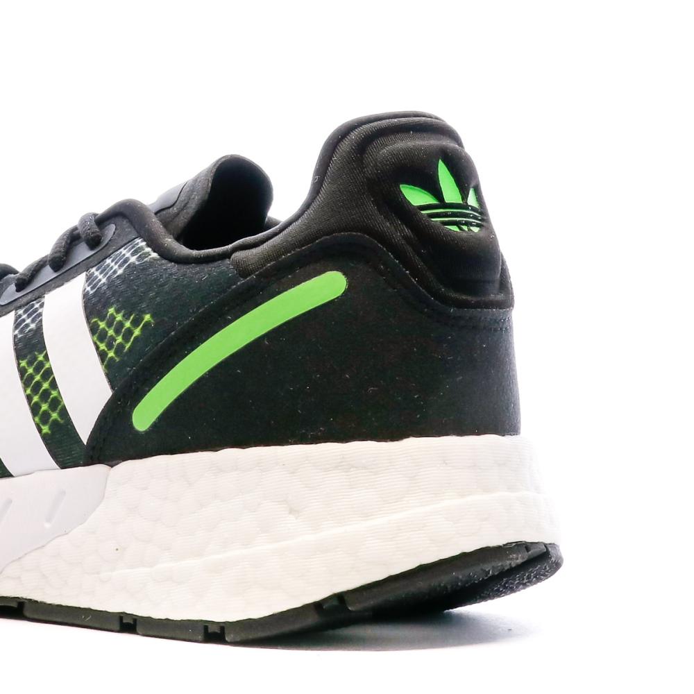 Baskets Noires Homme Adidas ZX 1K Boost vue 7