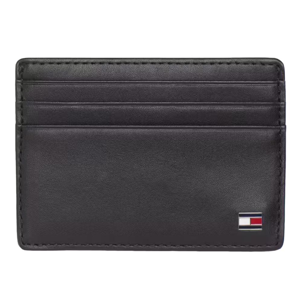 Portefeuille Noir Homme Tommy Hilfiger Eton pas cher