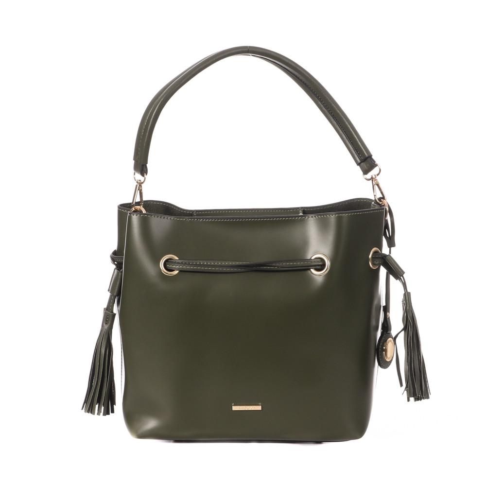 Sac à Main Kaki Femme Manoukian Iraty pas cher