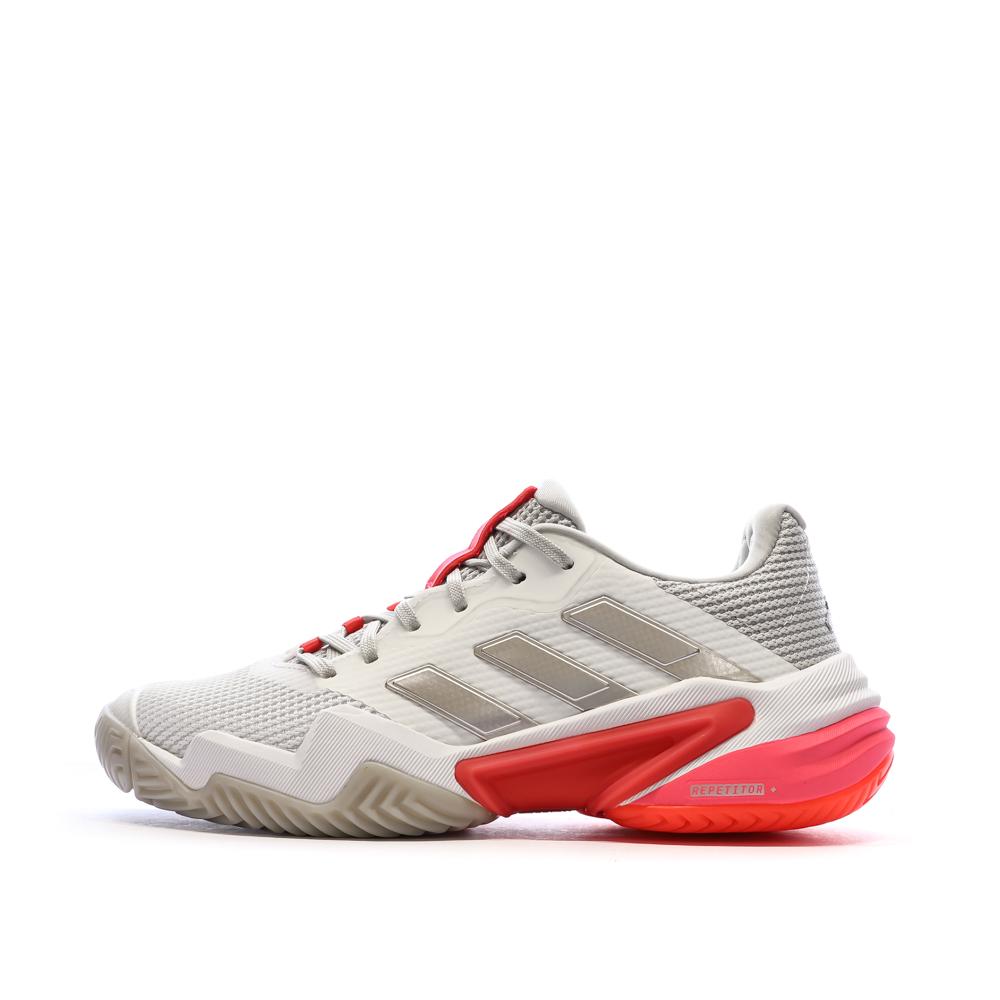 Adidas Barricade Damen Tennisschuh Weiß/Pink günstig