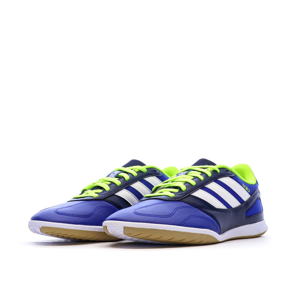 Chaussures de football Bleu/Marine Homme Adidas Super Sala vue 6