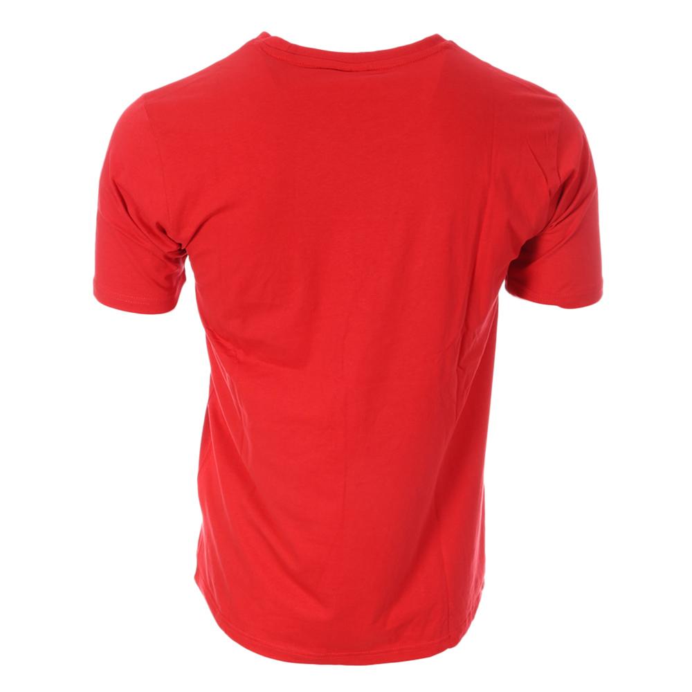 T-Shirt Rouge Homme Redskins TS6074 vue 2