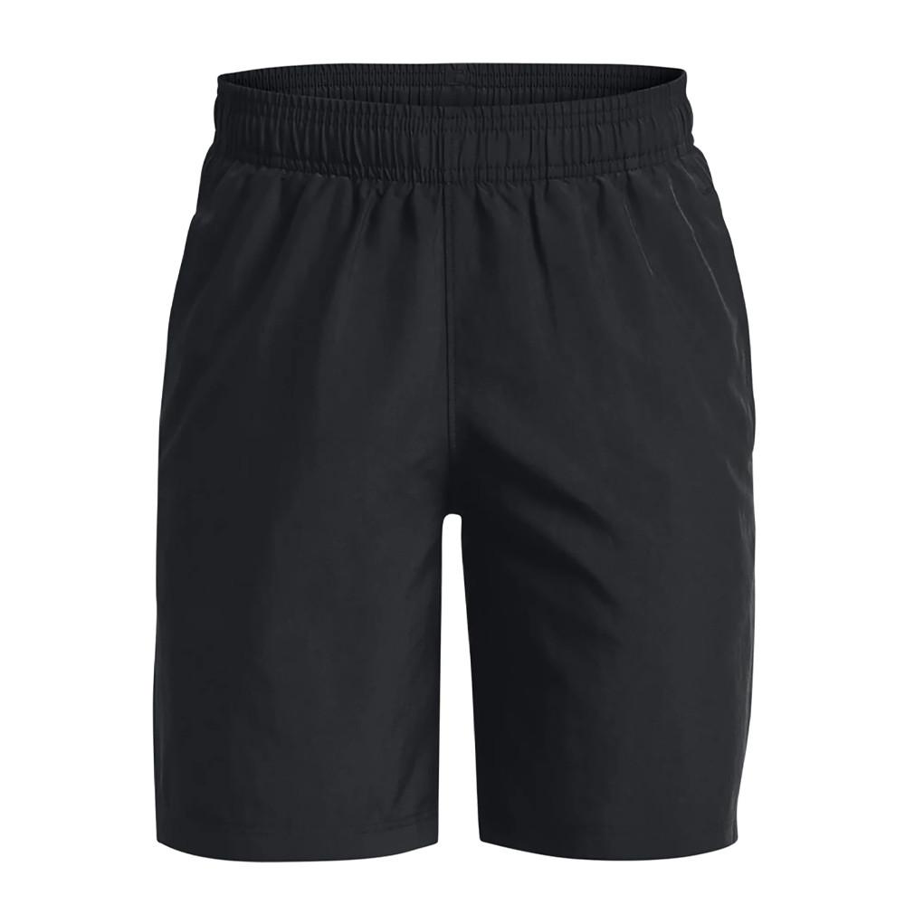 Short Noir Garçon Under Armour Woven pas cher