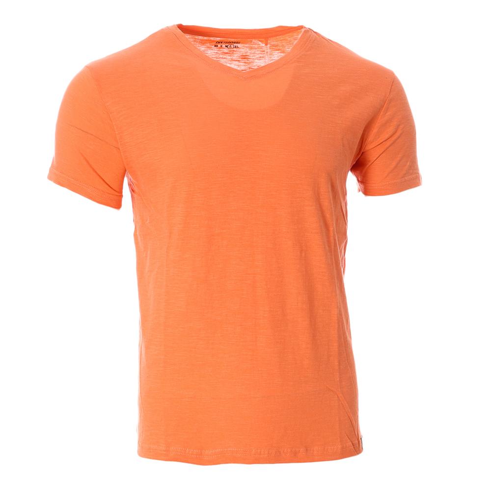 T-shirt Orange Homme Paname Brothers TANGO pas cher