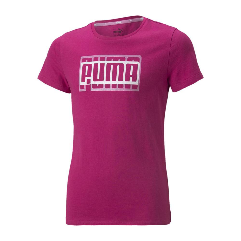 T-shirt Rose Fille Puma Alpha pas cher