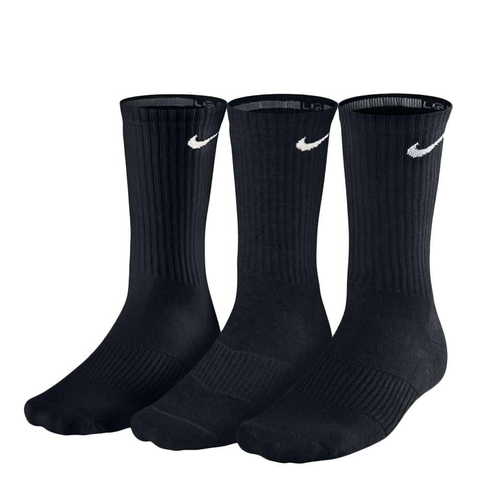 X3 Paires de Chaussettes Noir Homme Nike Value pas cher