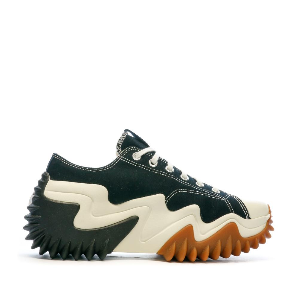 Baskets Noires/Beiges Homme Converse Run Star vue 2