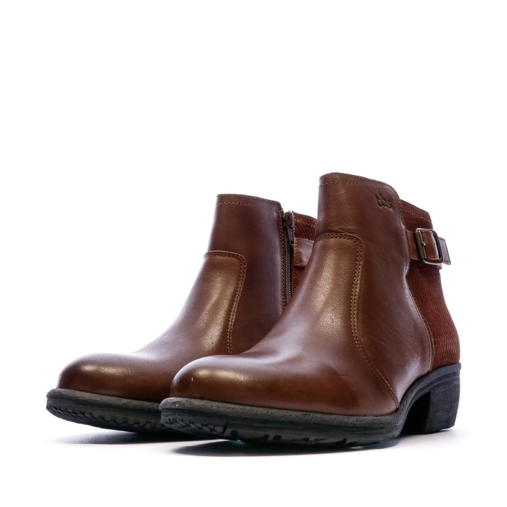 Bottines Marron Femme TBS Corraly vue 6