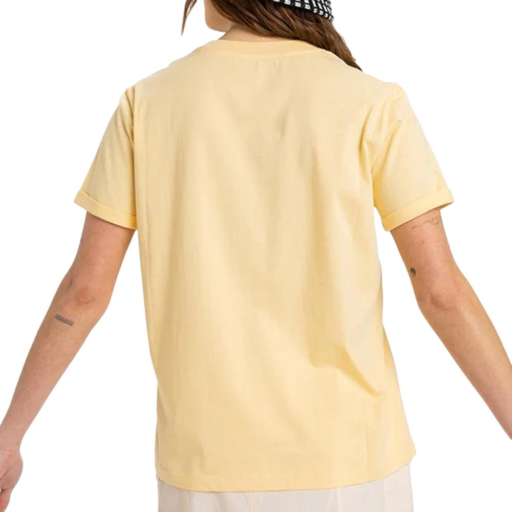 T-Shirt Jaune Femme Roxy Ocean Regular vue 2