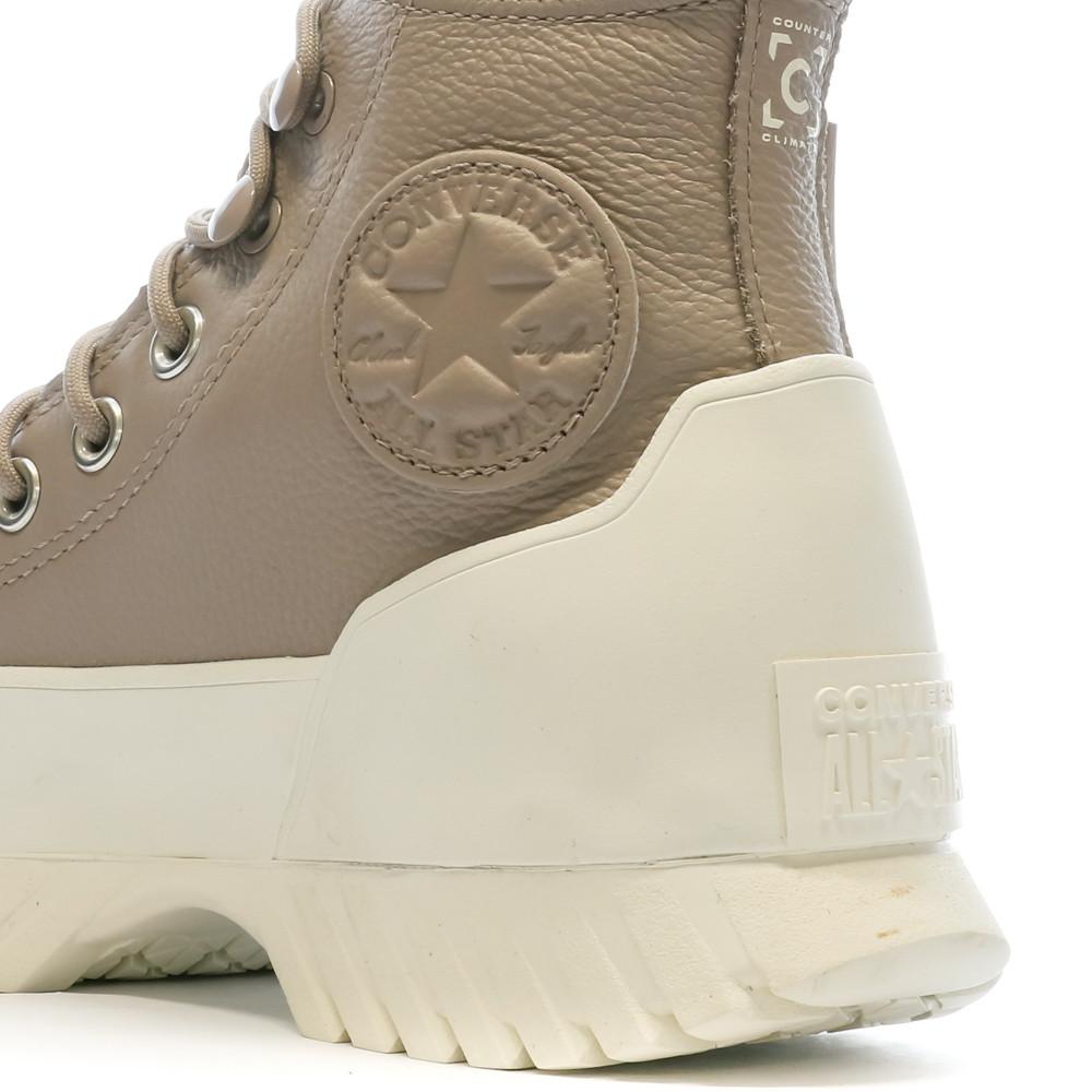 Baskets Taupe Femme Converse Winter vue 7