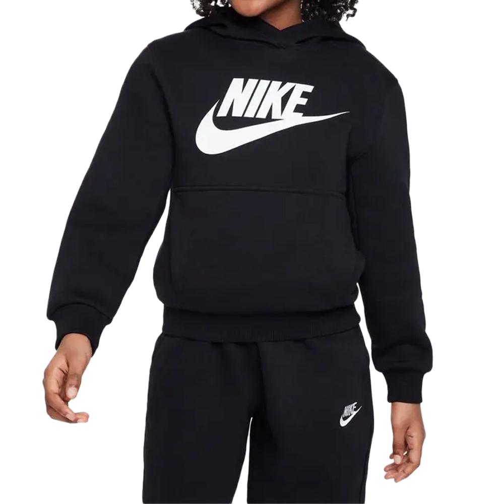 Sweat à Capuche Noir Mixte Nike Club pas cher