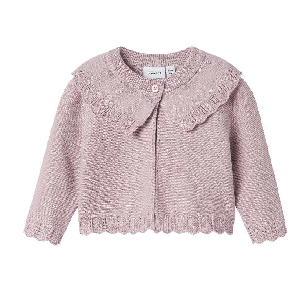 Gilet Rose Fille Name it Foppa pas cher