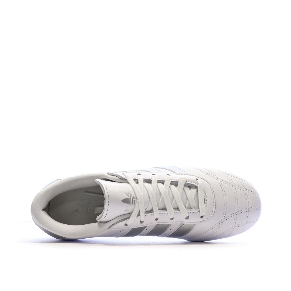 Baskets Blanc/Gris Femme Adidas Taekwondo vue 4