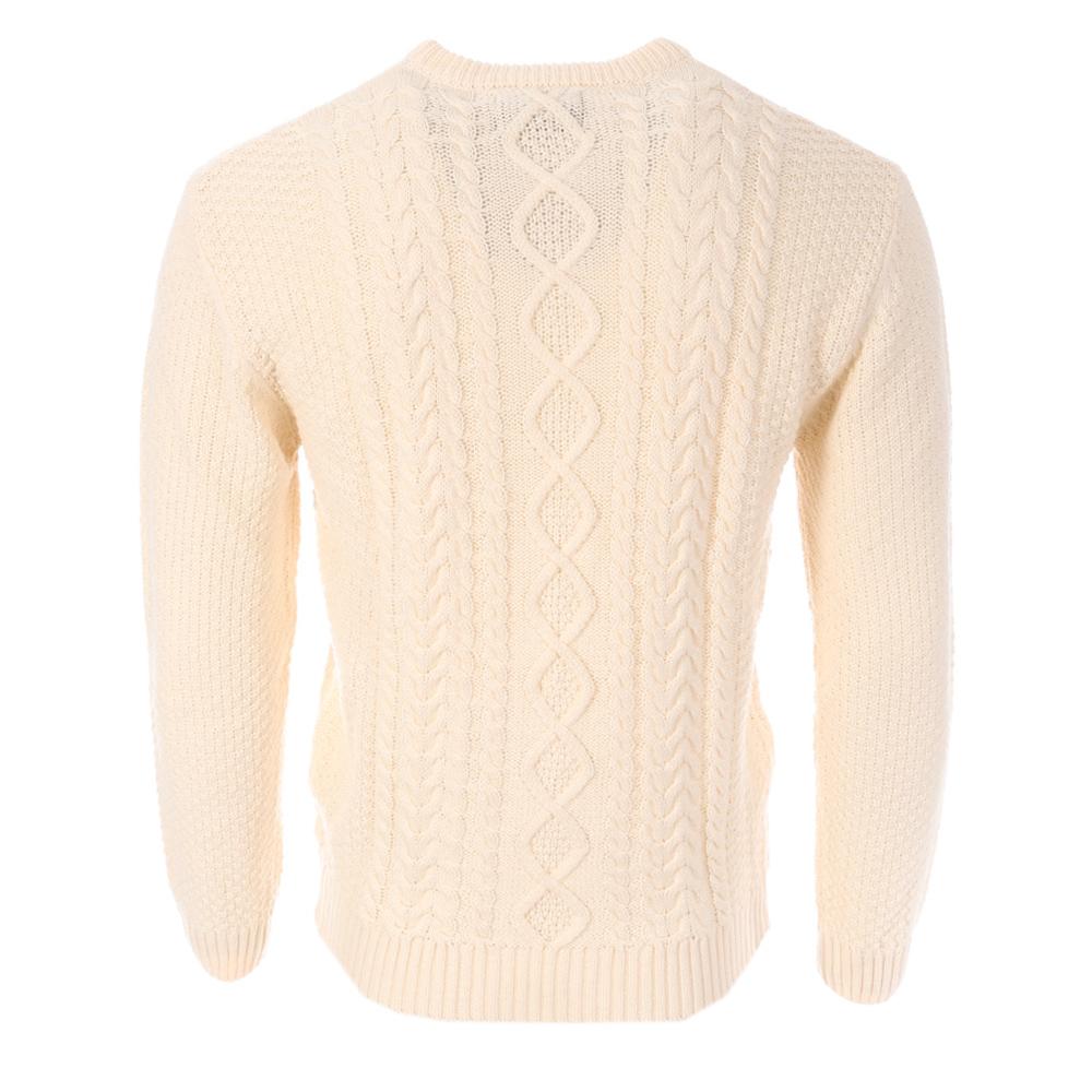 Pull Écru Homme Paname Brothers Irlandais vue 2