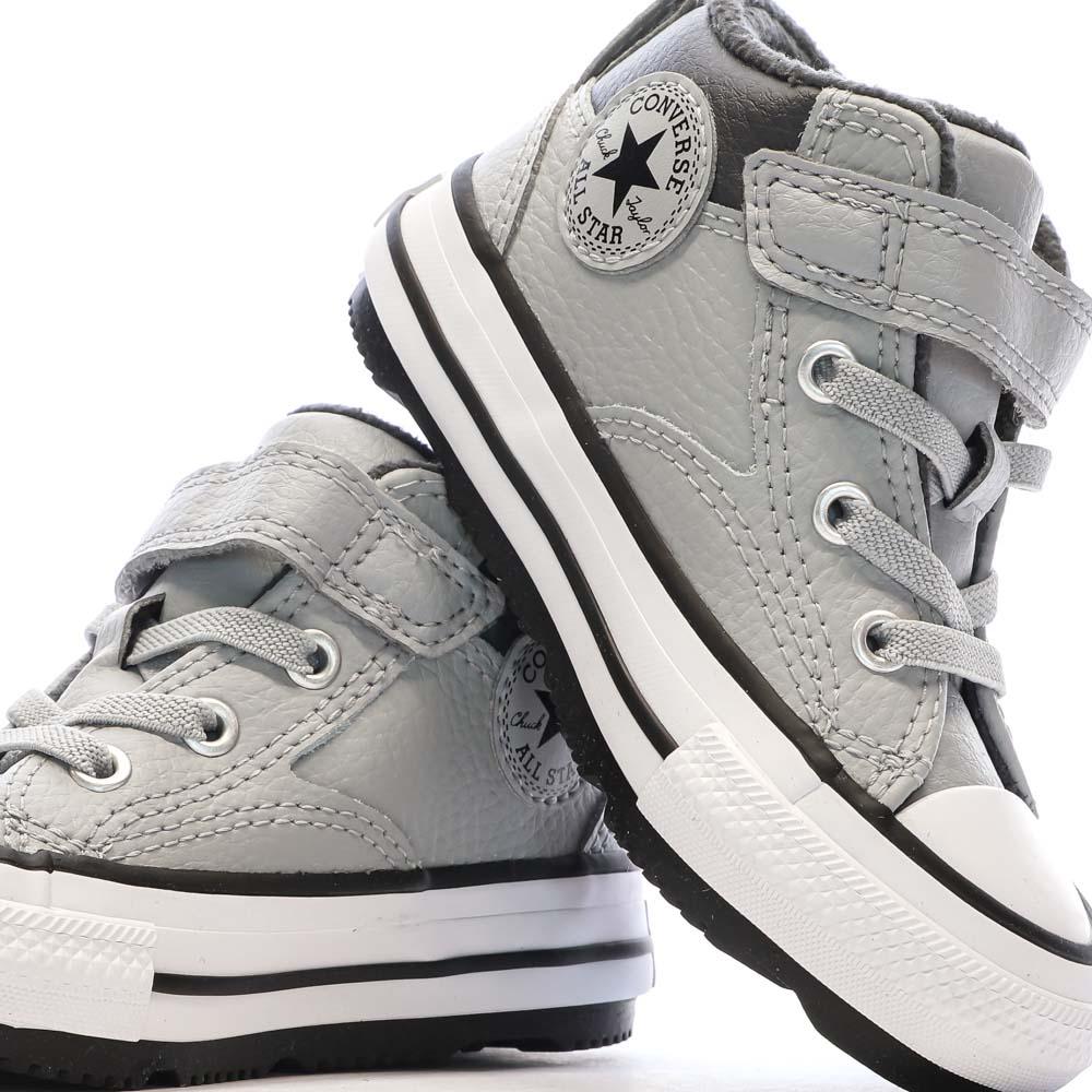 Baskets Grises Garçon Converse All Star Malden vue 7
