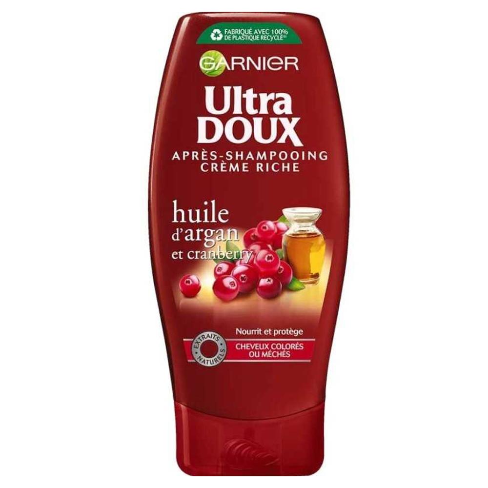 Après-shampoing Garnier Argan Cranberry Cheveux Colorés ULTRA DOUX pas cher
