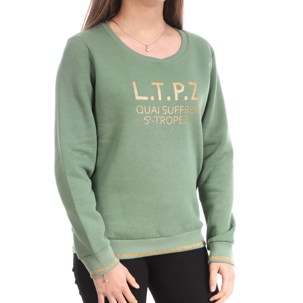 Sweat Vert Femme Les Tropéziennes Talweg pas cher