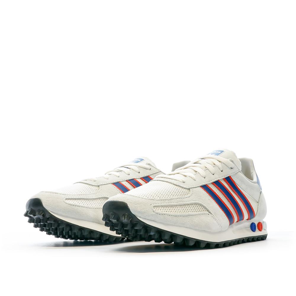 Baskets Grises Homme Adidas Trainer S vue 6