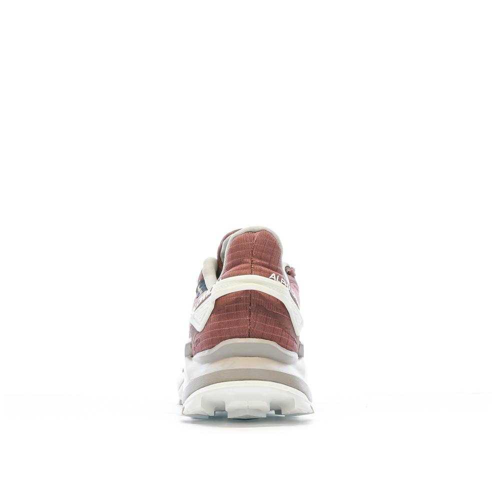 Chaussures de Trail Rouge/Blanche Femme Salomon Alphacross 4 vue 3