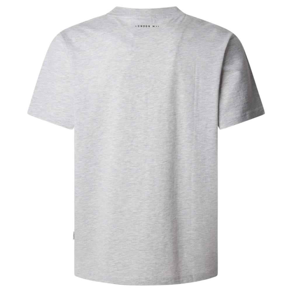 T-shirt Gris Homme Pepe jeans Dorian vue 2