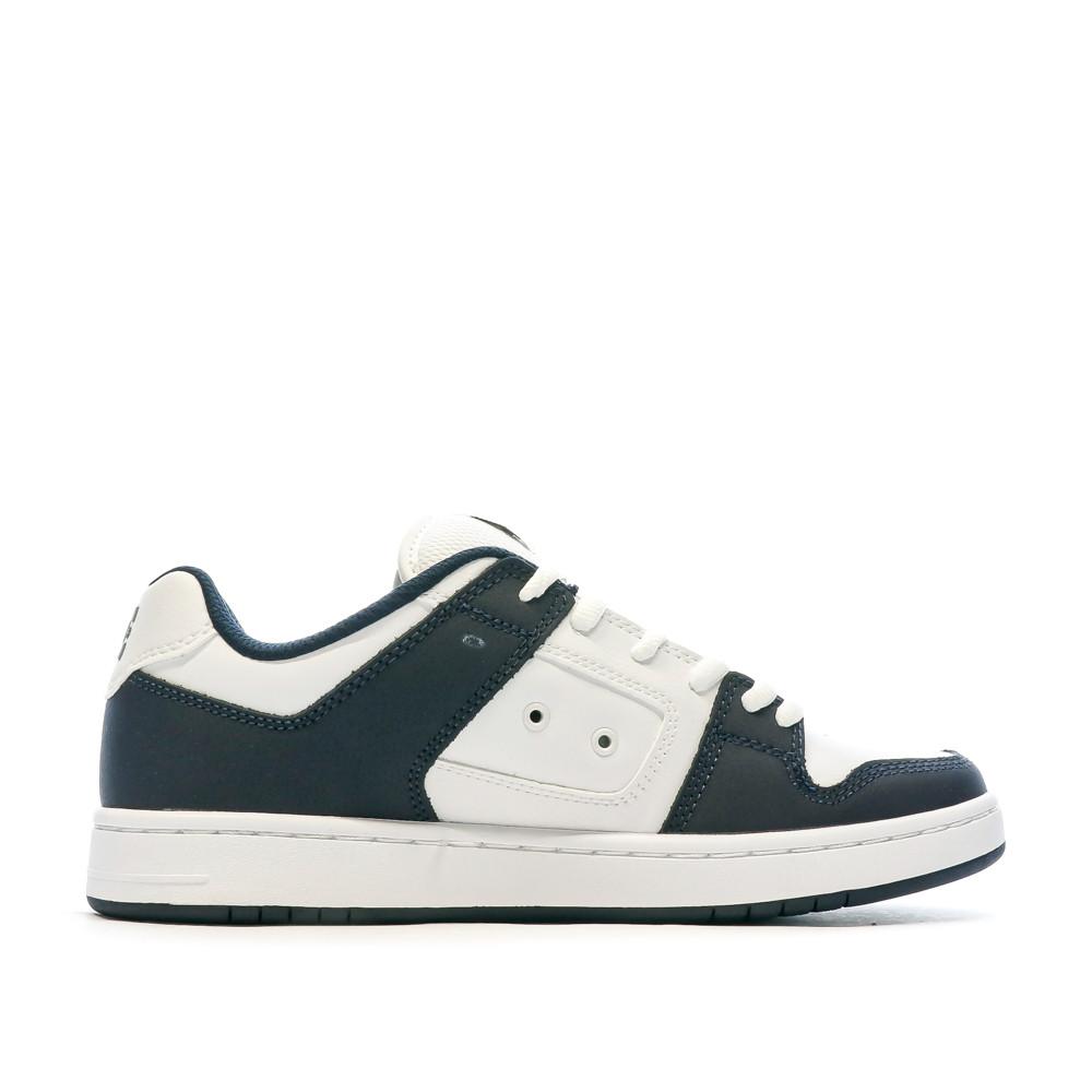 Baskets Marine/Blanches Homme Dc shoes Manteca 4 vue 2